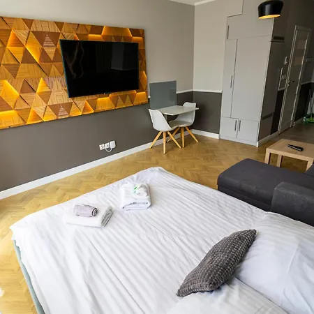 Apartment River View Aurora Stettin